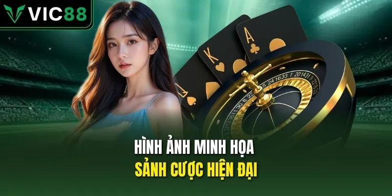 Hình ảnh minh họa sảnh cược hiện đại