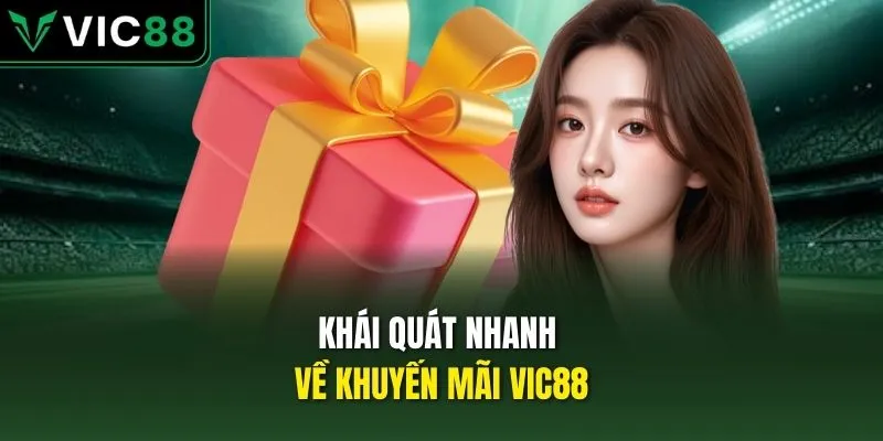 Khái quát nhanh về khuyến mãi VIC88