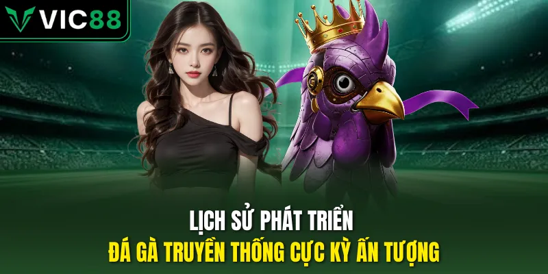 Lịch sử phát triển đá gà truyền thống cực kỳ ấn tượng