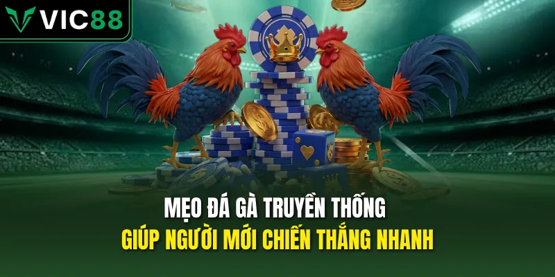 Mẹo đá gà truyền thống giúp người mới chiến thắng nhanh
