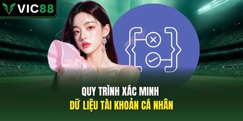 Quy trình xác minh dữ liệu tài khoản cá nhân