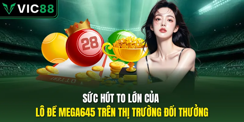 Sức hút to lớn của lô đề mega645 trên thị trường đổi thưởng