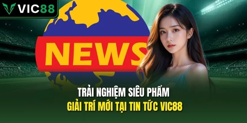 Trải nghiệm siêu phẩm giải trí mới tại tin tức VIC88